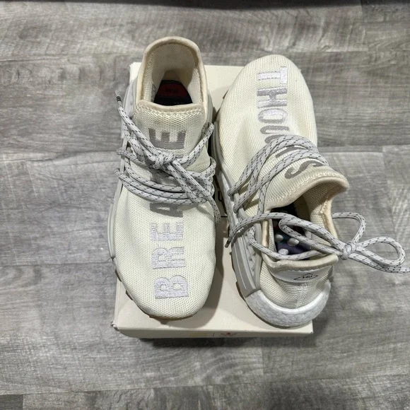adidas gazelle silver green womens Adidas NMD HU Pharrell Human Race Scarlet – SoleMate Sneakers